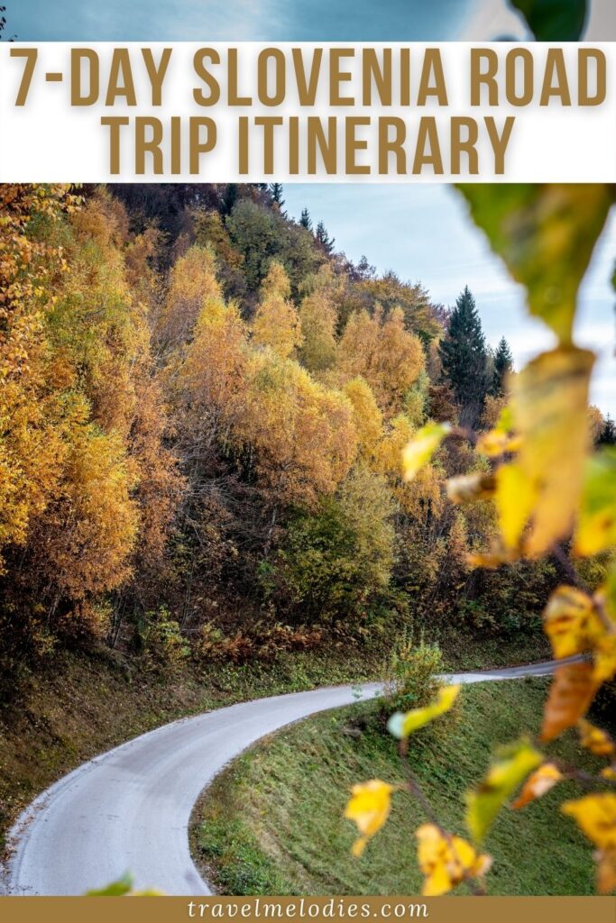 7 day itinerary slovenia road trip