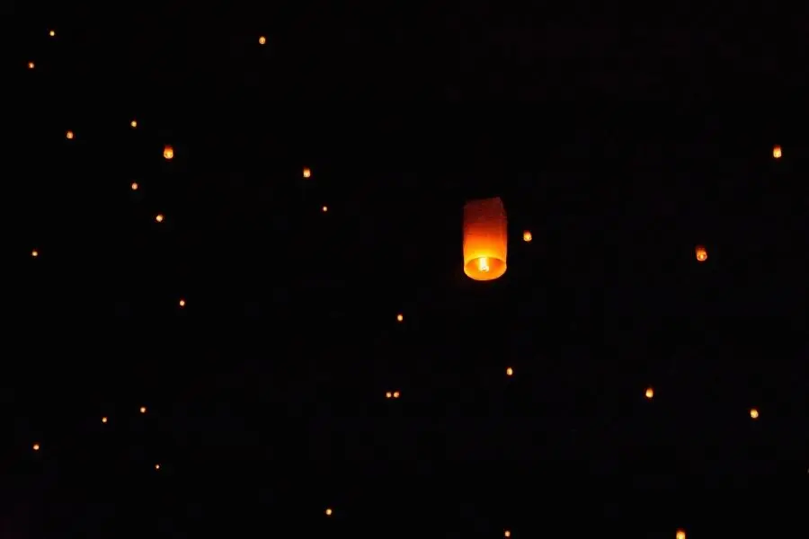 Festivals around the world - Yi Peng festival Thailand Faraway Notes
