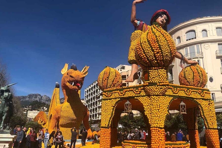Festivals of world - Menton Lemon festival France Faraway Notes