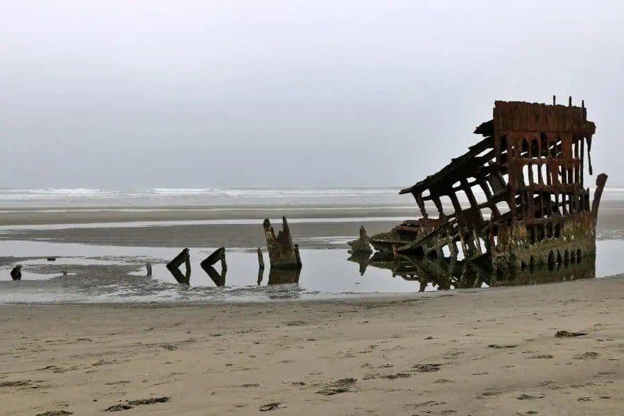 Fort Stevens State Park beach Oregon USA west coast Faraway Notes