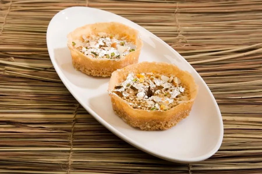 Ghewar Bikaner food guide Rajasthan India Faraway Notes