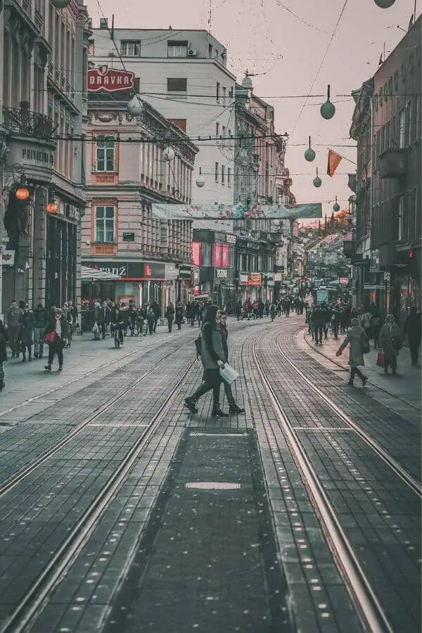 Ilica shopping street