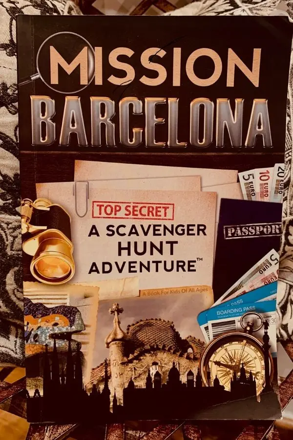 Kids travel book Mission series