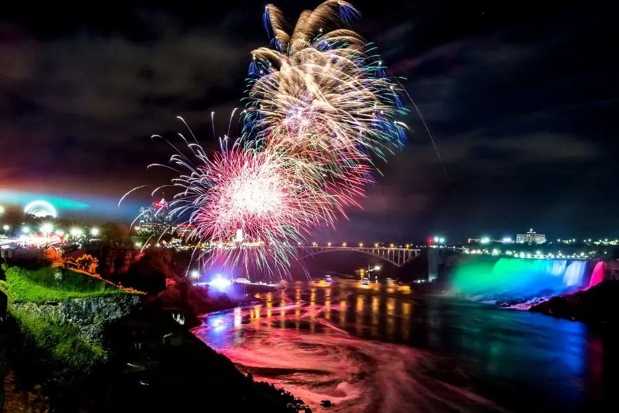 Niagara Falls fireworks