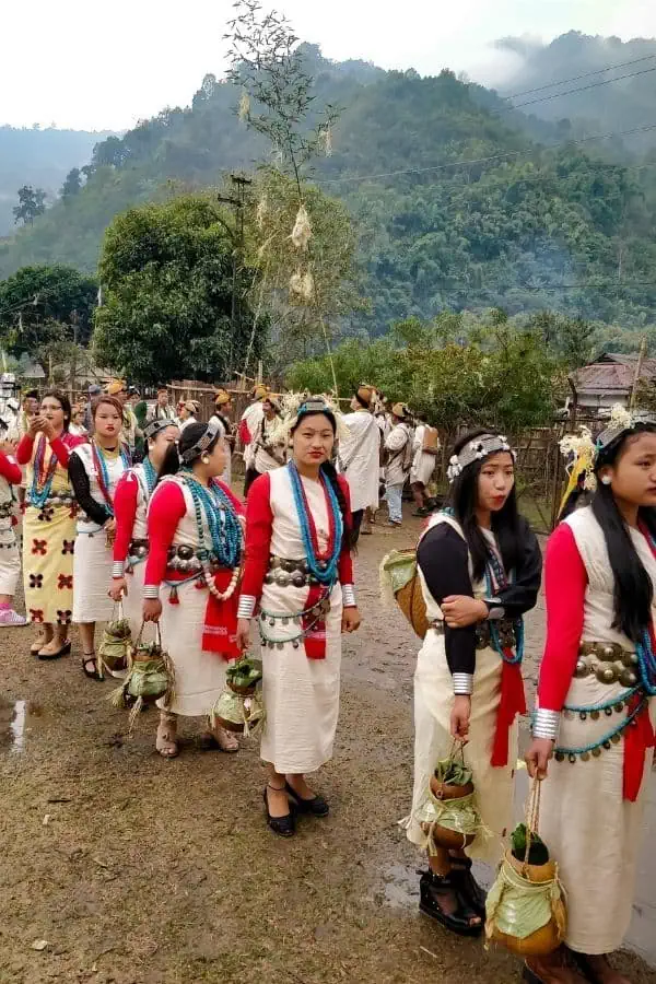 Nyokum Yullo Festival of Nyishi Tribe Ceremonial Procession