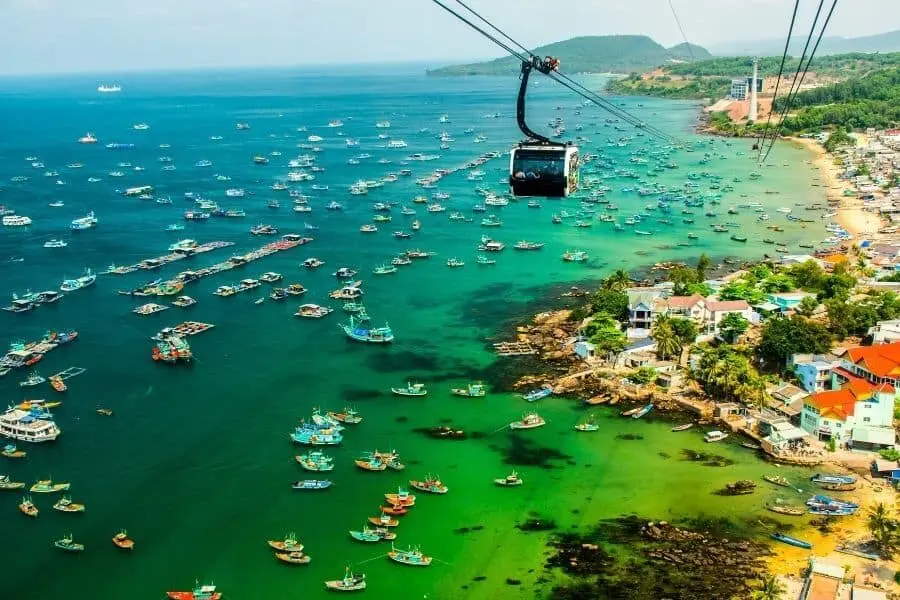 Phu Quoc cable car Vietnam