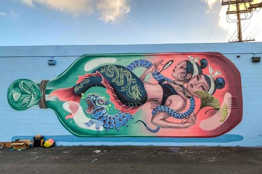 Pow Wow street art festival Hawaii Faraway Notes