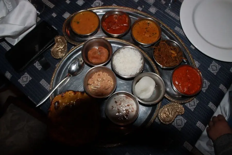 Rajasthani Thali Bikaner food guide India Faraway Notes