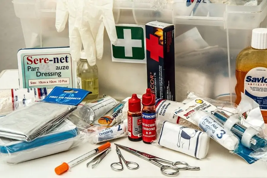 Road trip first aid kit