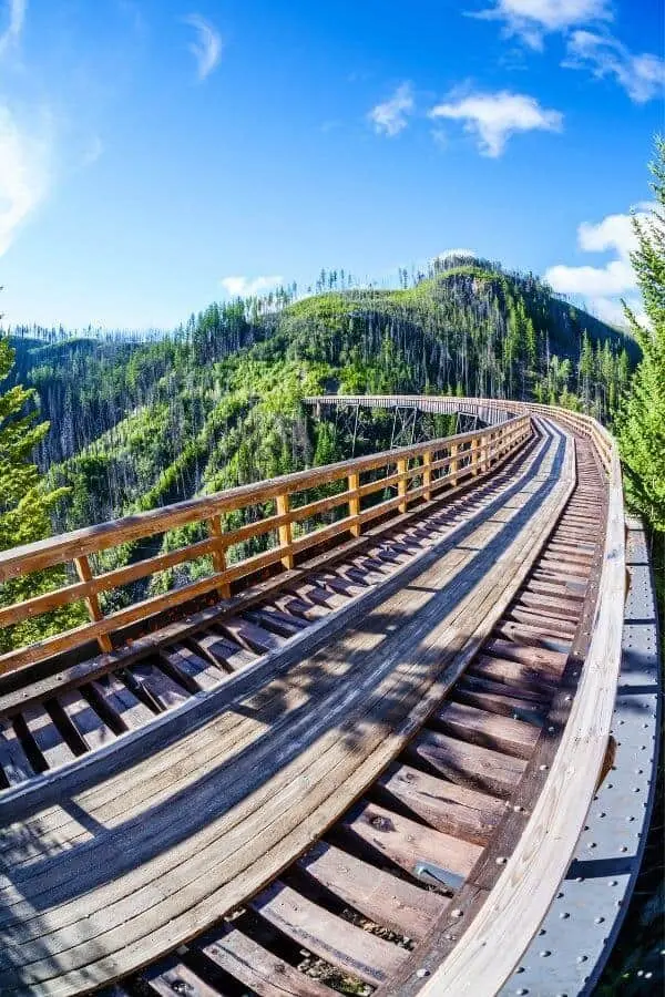 Trestle bridge Kelowna Canada