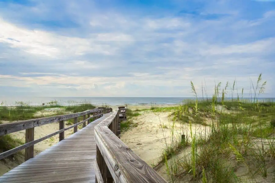 Tybee Island Georgia US East coast beach Faraway Notes