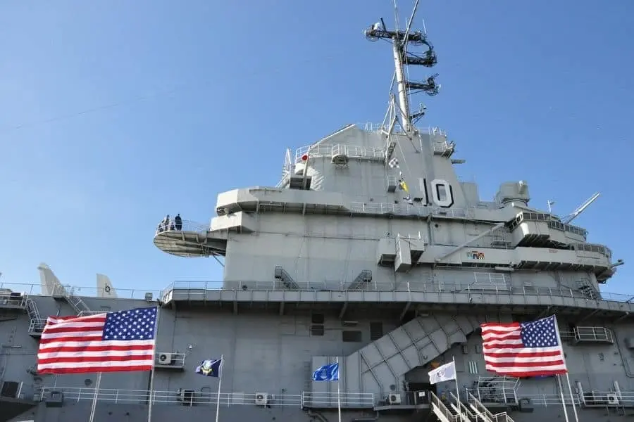 USS Yorktown Charleston USA museums Faraway Notes