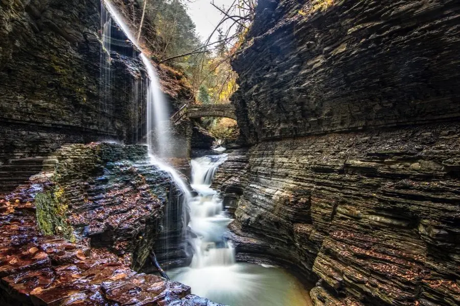 Watkins Glen State Park Waterfalls