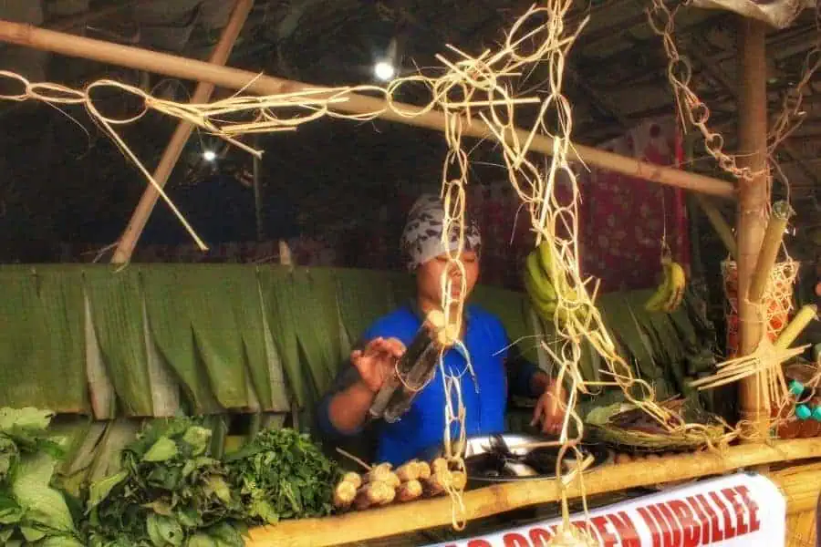 yazali nyokum yullo food stall festival venue