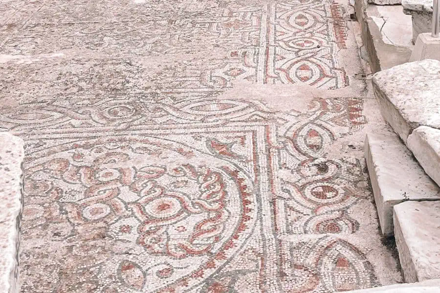 alytarchs stoa mosaic floor ephesus turkey