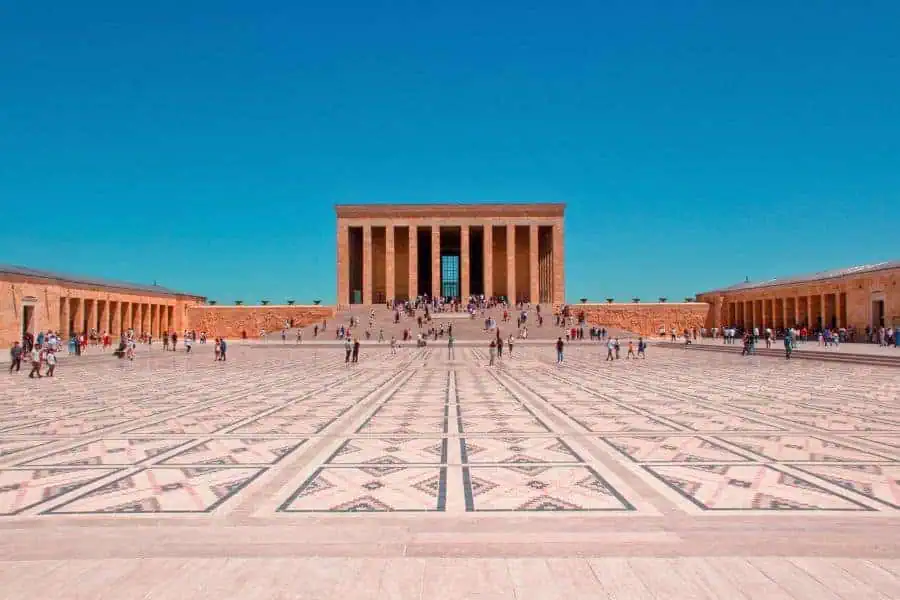 anitkabir mausoleum in ankara