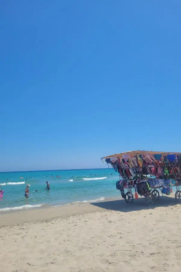 baia dei turchi puglia east coast adriatic sea beaches italy