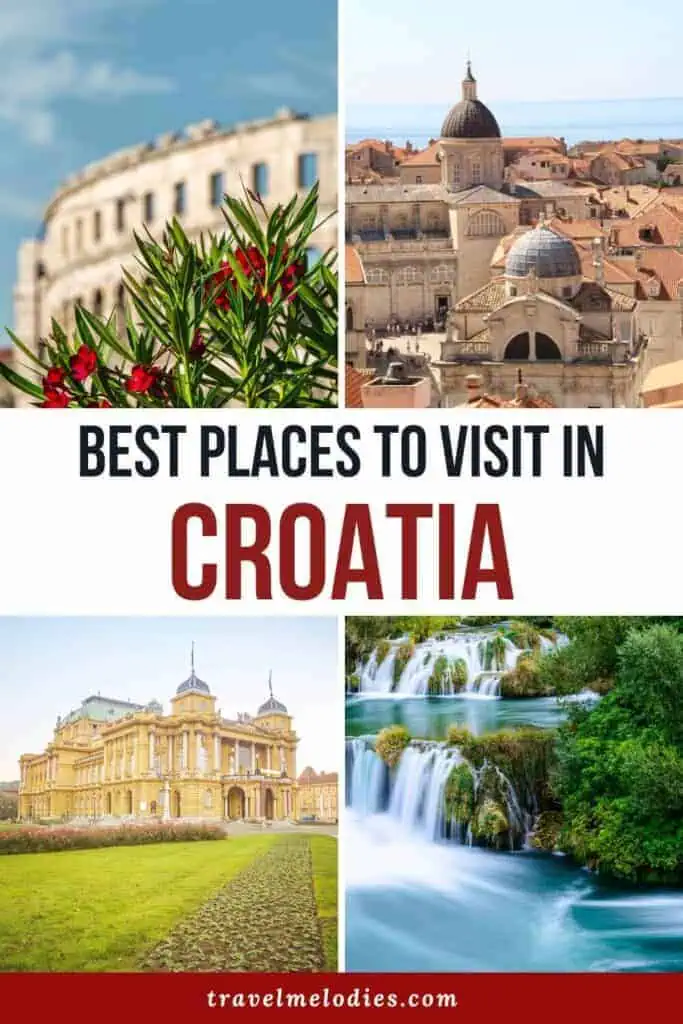 beautiful best places in croatia to visit