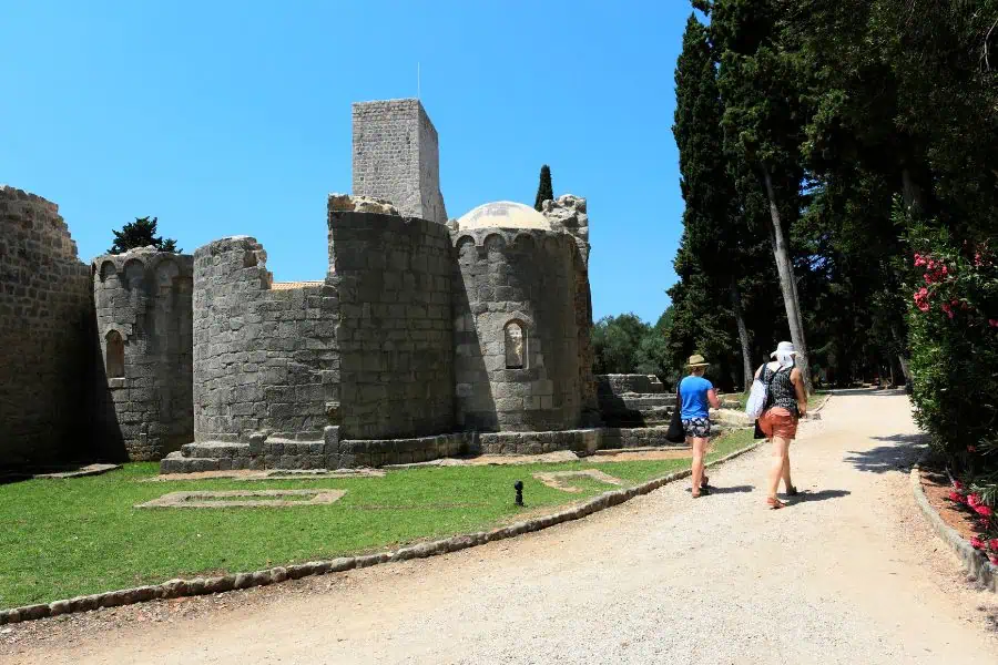 benedictine monastery lokrum croatia islands