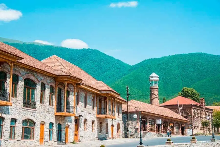 sheki old town