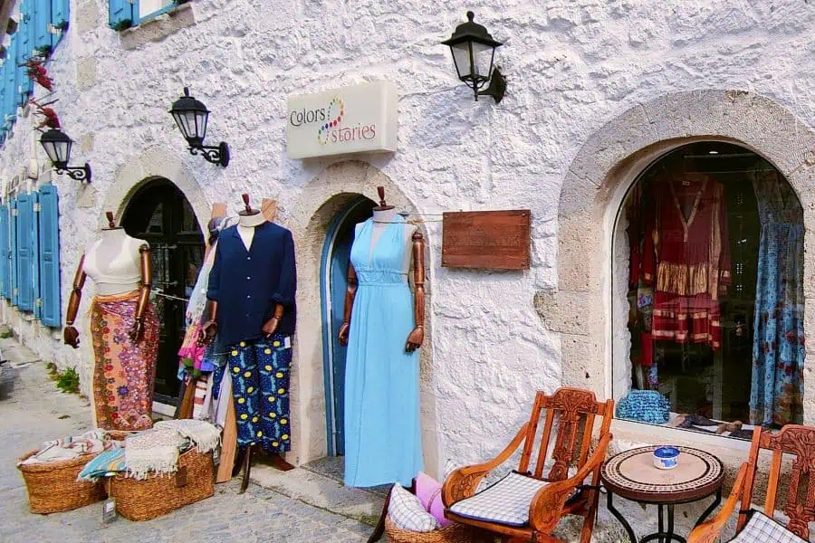 boutique store colors and stories kemalpasa road alacati turkey