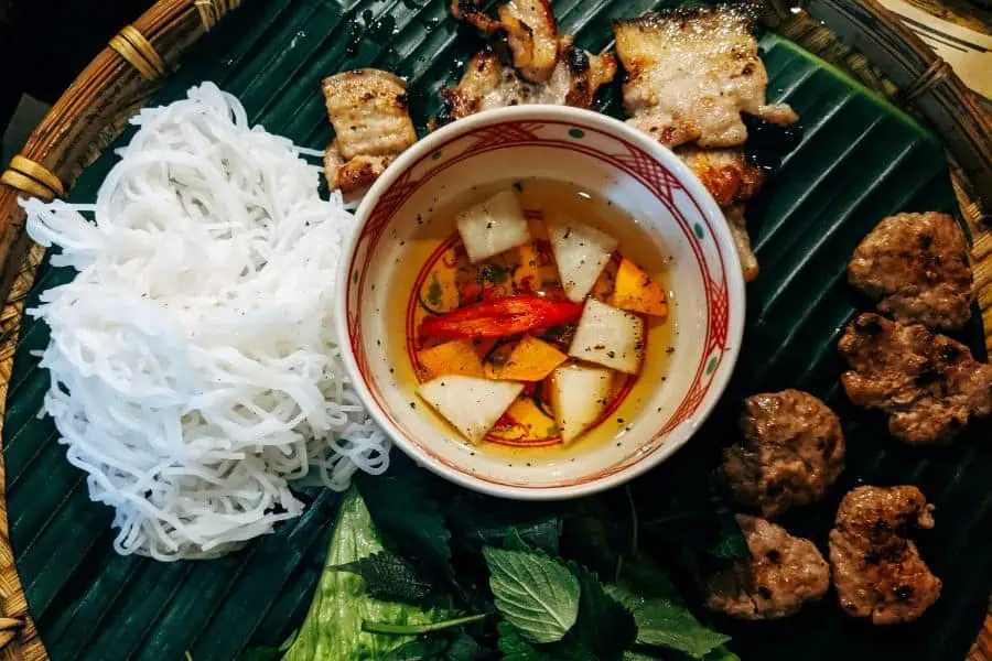 bun cha vietnam hanoi food