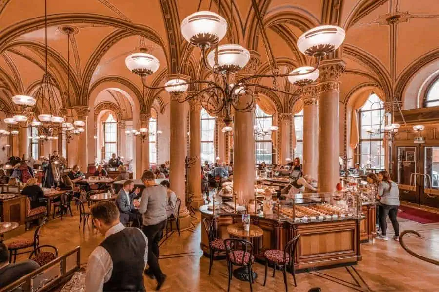 cafe central vienna austria historic cafes in europe coffee houses