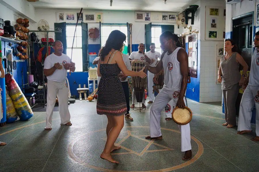learning capoeira salvador de bahia brazil