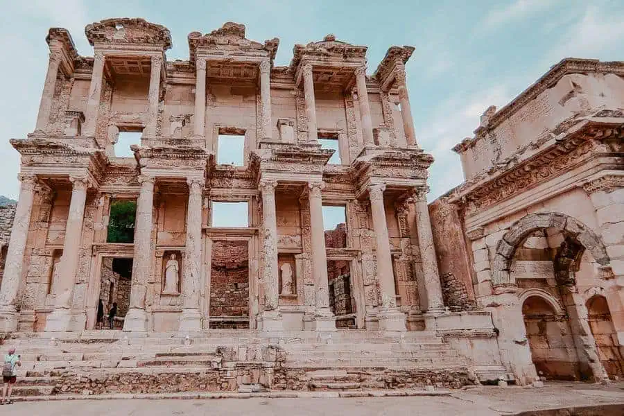 celsus library ephesus ancient city selcuk 