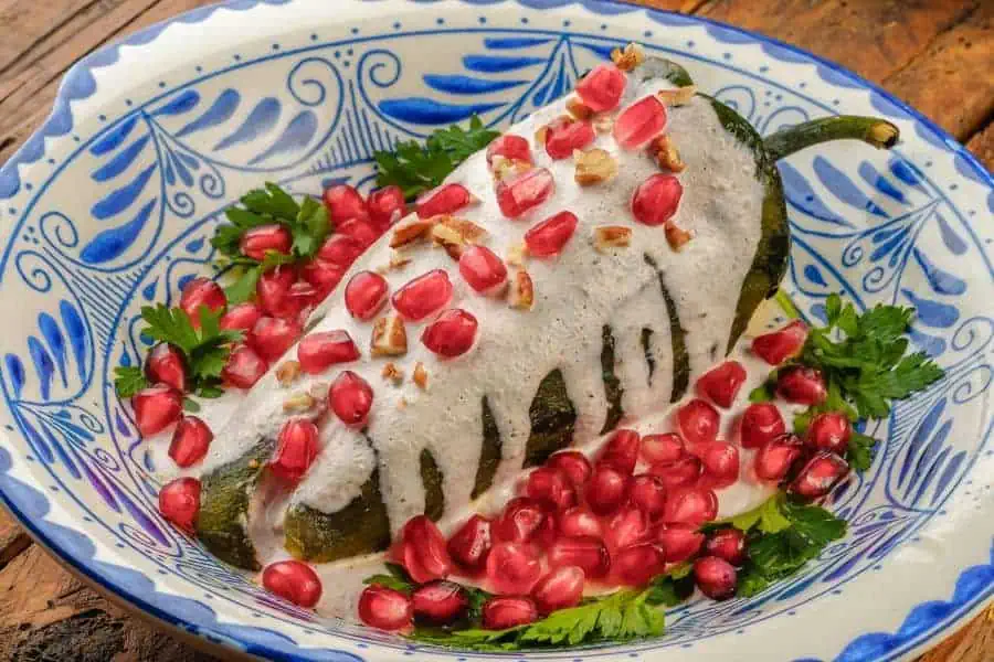 chiles en nogada mexico traditional food culture
