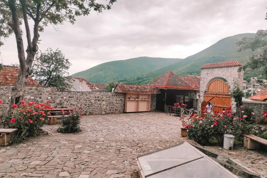 church of kish sheki azerbaijan