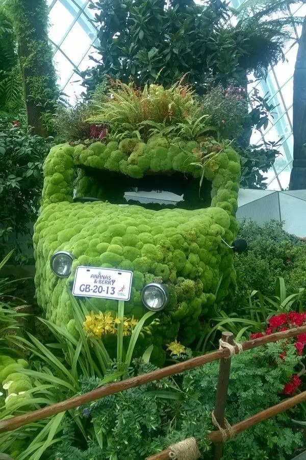 cloud forest gardens by the bay singapore
