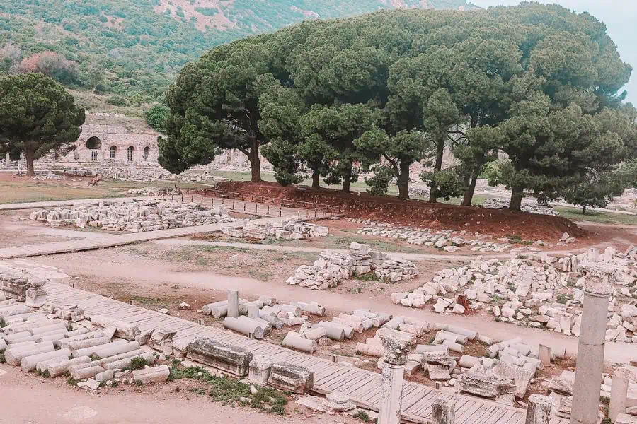 commercial agora ephesus