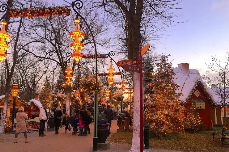 copenhagen christmas market tivoli gardens denmark