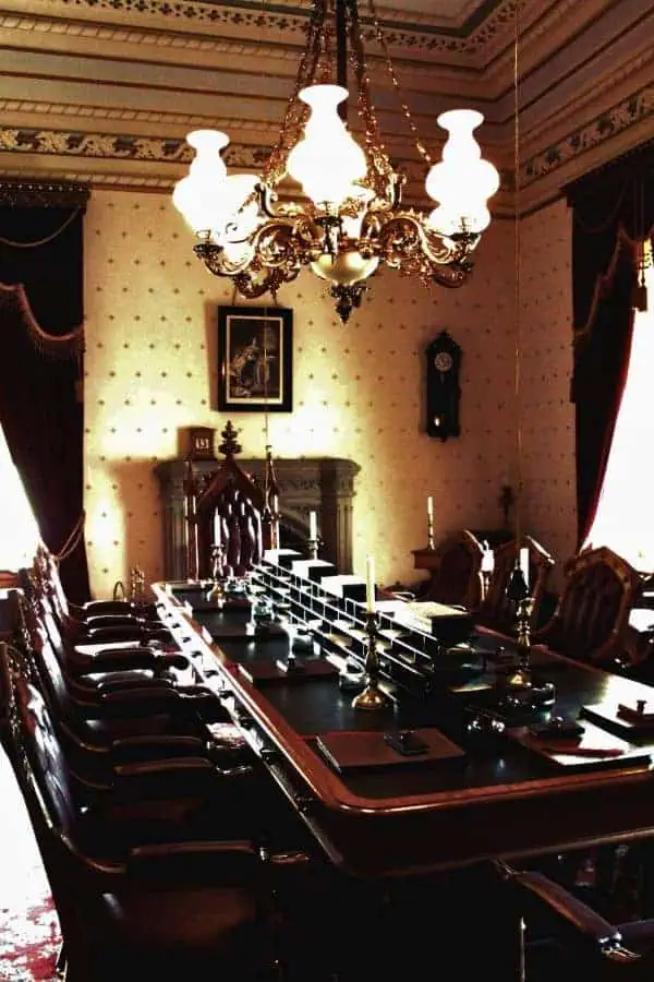 council chamber east block parliament hill ottawa canada