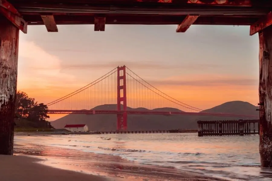 Crissy Fields Beach San Francisco California