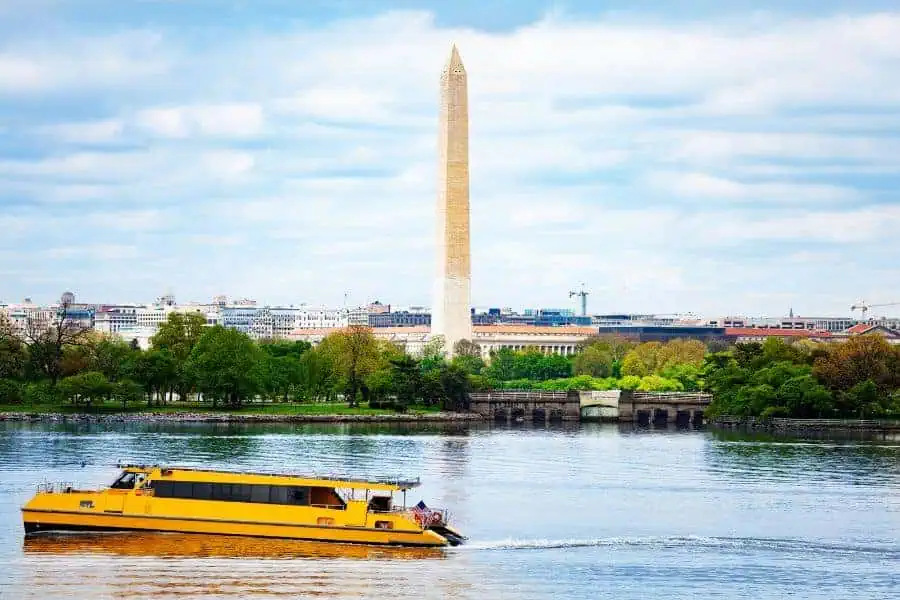 crusie potomac river washngton dc
