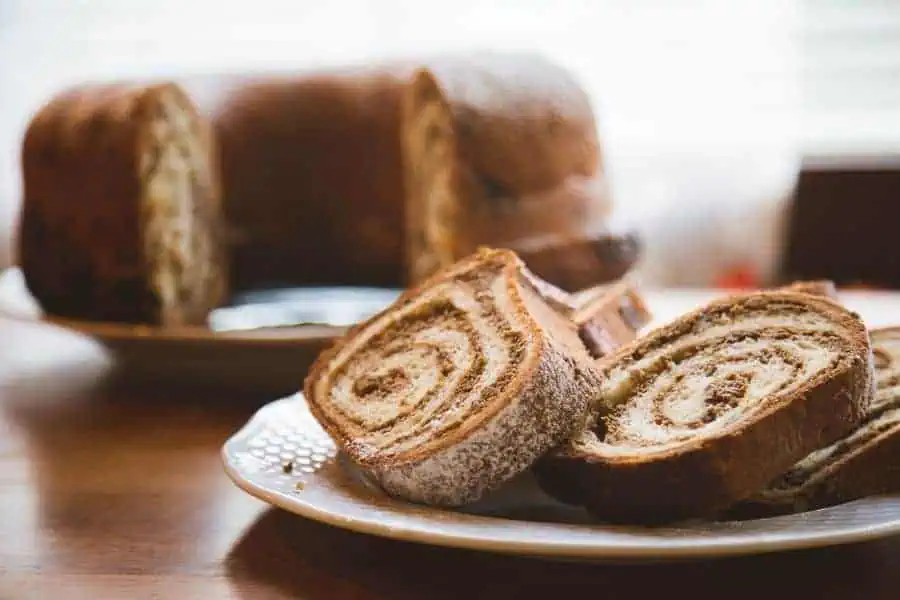 traditional slovenian nut roll potica