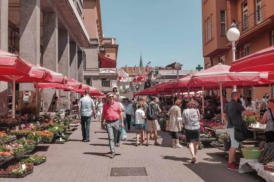 dolac market zagreb