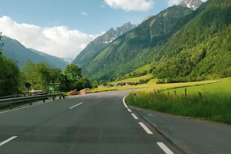 Driving Grossglockner High Alpine Road in Austria by a Rental Car