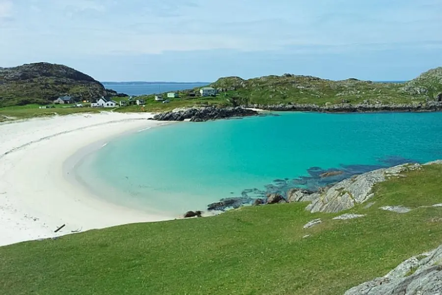 European road trips North coast 500 Scotland Achmelvich Beach