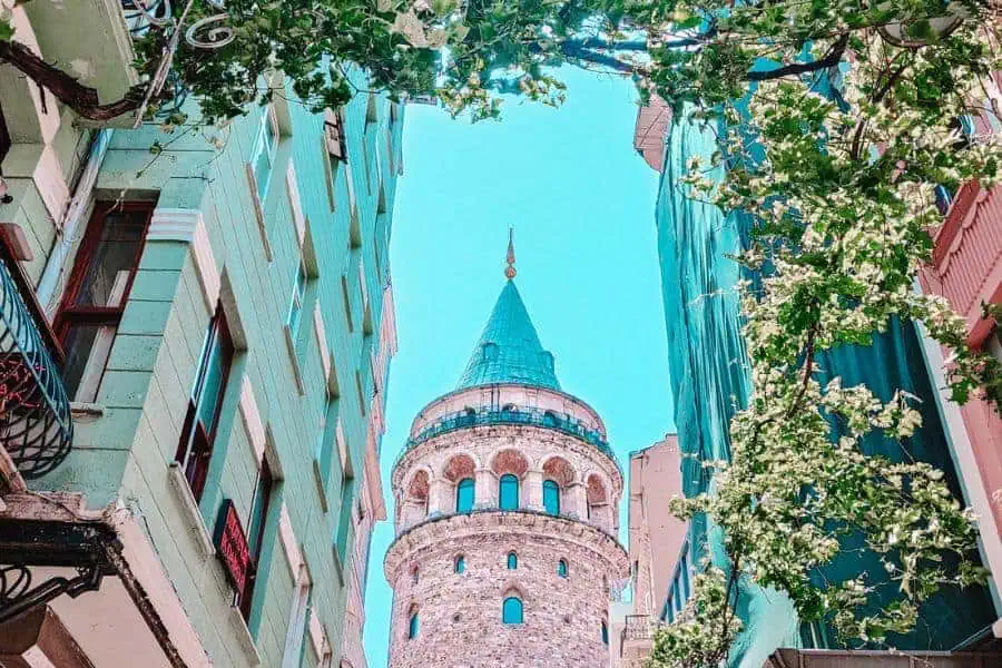 galata tower istanbul turkey