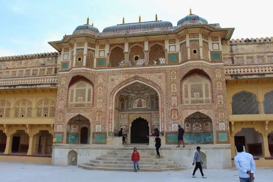 ganesh pol amer fort jaipur rajasthan 