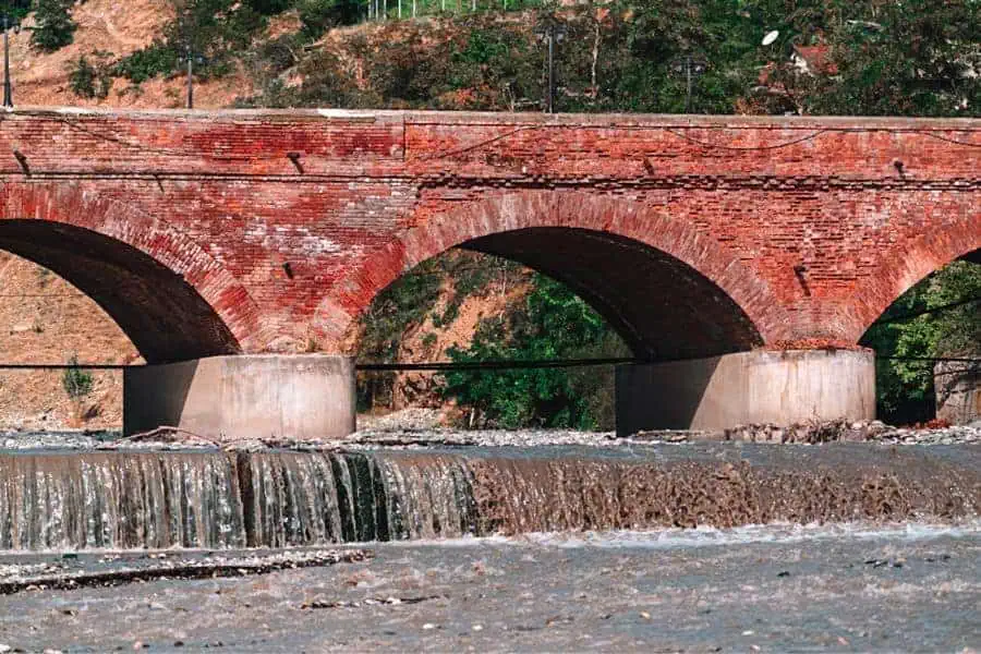 guba city old arched brick bridge over kudyal river quba things to do 