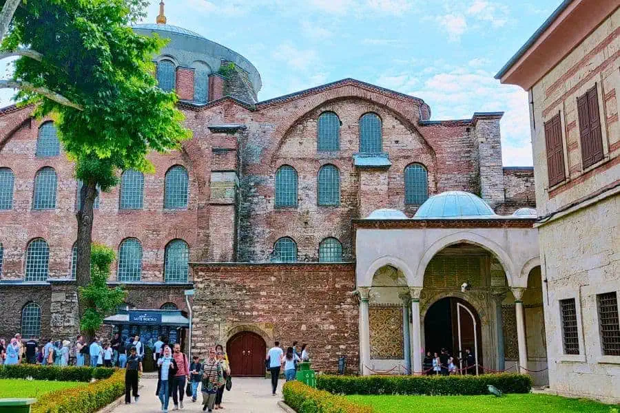 hagia irene topkapi palace complex