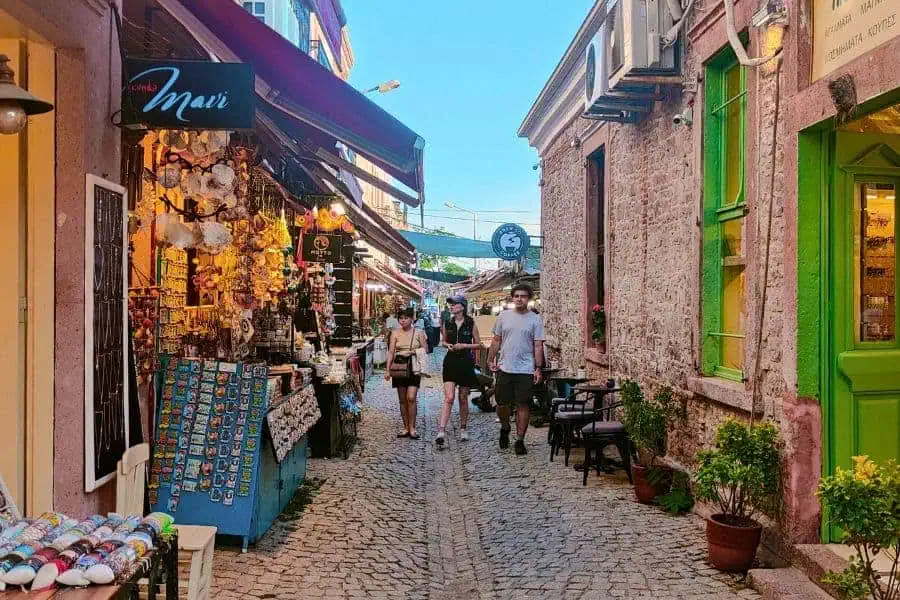 historic streets cunda island