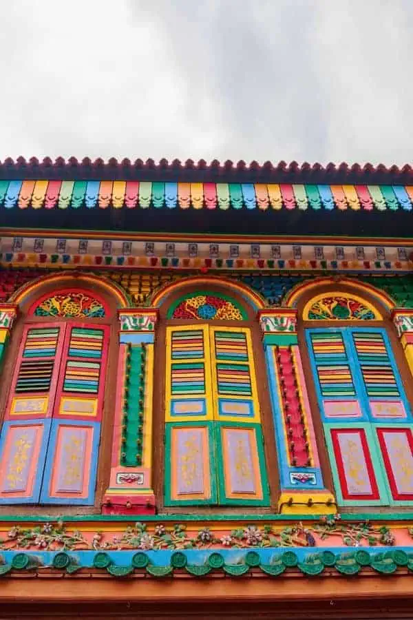 colorful house of tan teng niah little india singapore