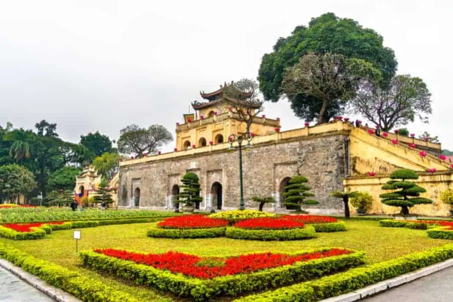 imperial citadel of thang long hanoi vietnam
