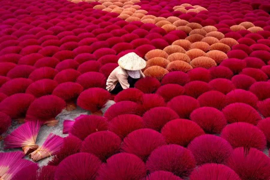 incense village hanoi vietnam