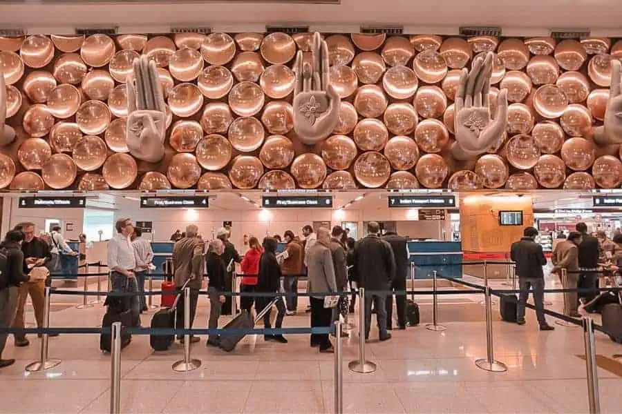 indira gandhi international airport delhi india